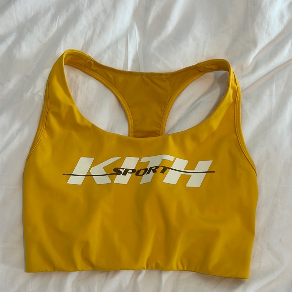 Kith Sport Mustard Racerback Top